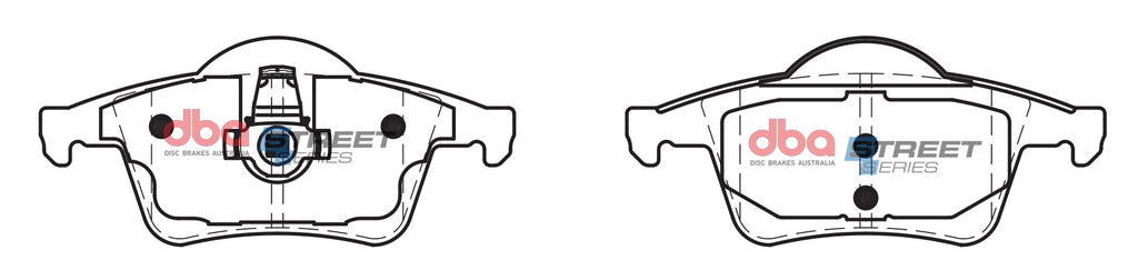 Pastiglie freni Street Series ceramico - asse posteriore - Volvo Cross Country 2001-2002 / Volvo S60 (Mk1) 2000-2010 / Volvo S60 (Mk1) T5 2000-2007 / Volvo S80 (Mk1) 1998-2006 (+6 modelli)