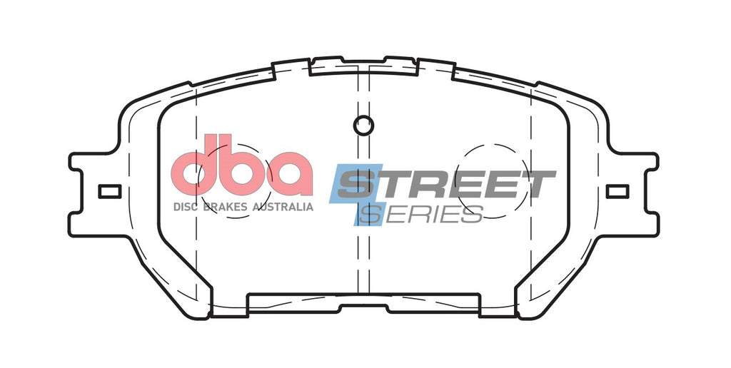 Pastiglie freni Street Series ceramico - asse anteriore - Toyota Camry (MCV30) 2001-2006 / Toyota Camry ACV30 2001-2006