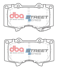 Pastiglie freni Street Series ceramico - asse anteriore - Mitsubishi Pajero 2006-2019 / Toyota FJ Cruiser 2007-2016 / Toyota Fortuner AN150 / 160 2016 / Toyota Fortuner AN50 / 60 2004-2016 (+16 modelli)