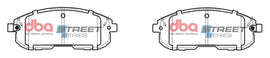 Pastiglie freni Street Series ceramico - asse anteriore - Nissan 200 SX S13 1991 / Nissan Maxima 1988-1991 / Nissan QX 1995-2000 / Nissan Silvia (S13) 1991-1993 / Nissan Silvia (S15) 1999-2002 (+8 modelli)