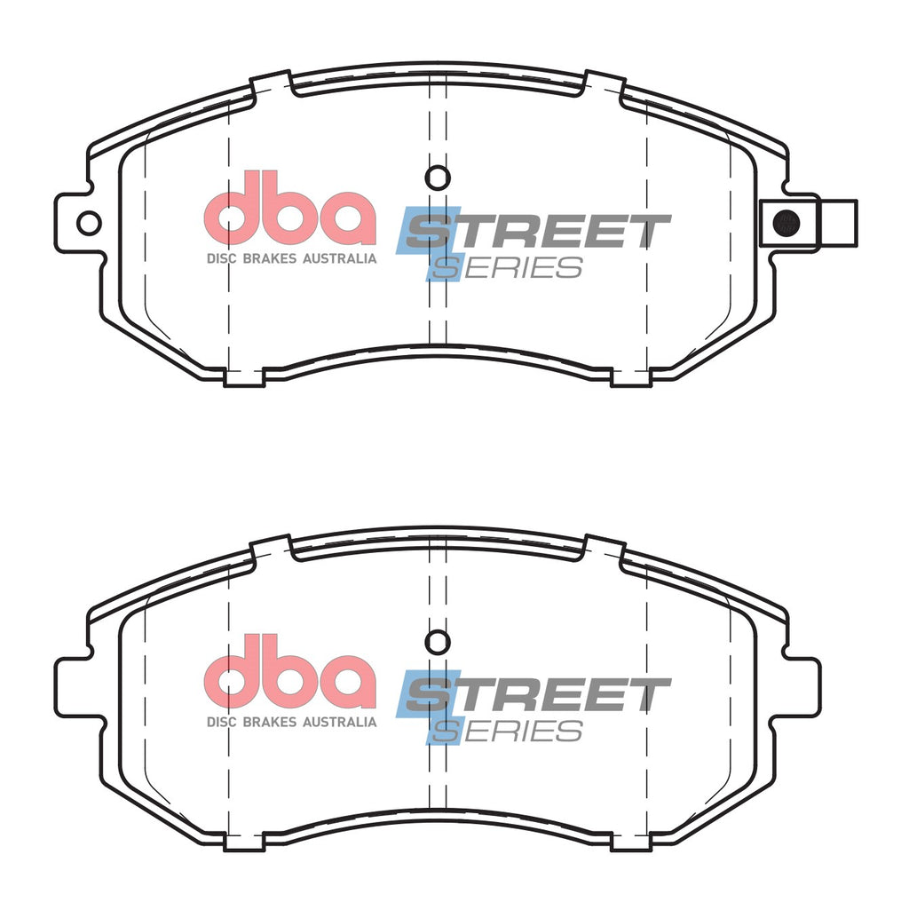 Pastiglie freni Street Series ceramico - asse anteriore - Subaru BRZ 2012-2022 / Subaru Forester 2002-2018 / Subaru Forester SG5 2002-2008 / Subaru Impreza 2002-2017 / Subaru Impreza Sport 2002-2007 (+10 modelli)