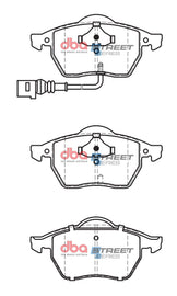 Pastiglie freni Street Series ceramico - asse anteriore - Audi 100 1990-1995 / Audi 100 Avant quattro 1990-1994 / Audi 100 quattro 1990-1995 / Audi A4 B5 1995-1999 / Audi A4 quattro Avant B5 1995-2001 (+7 modelli)