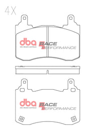 Pastiglie freni Race Performance - pastiglia 15,5 mm - asse anteriore - Kia Stinger 2017