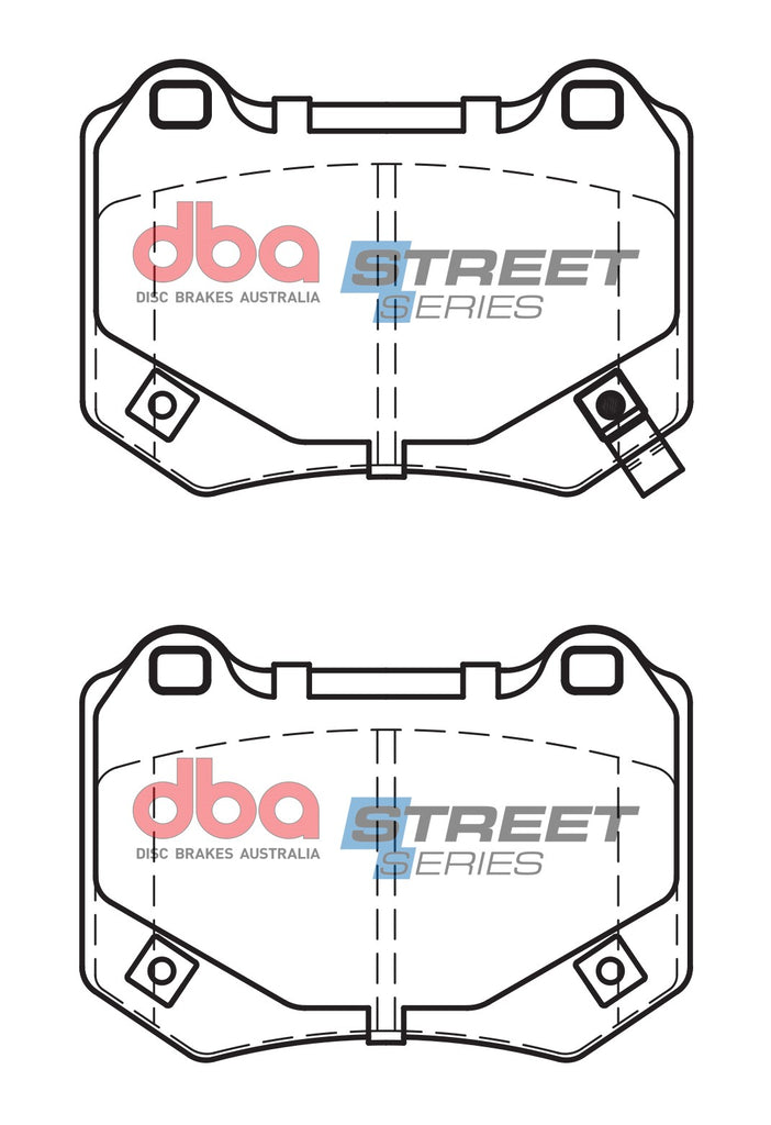 Pastiglie freni Street Series ceramico - asse posteriore - Subaru WRX STi 2017-2021
