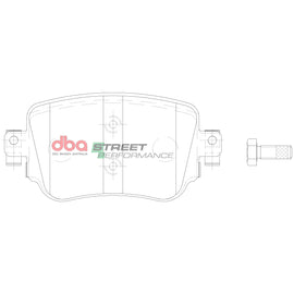 Pastiglie freni Street Performance - asse posteriore - Audi A1 8X 2014-2018 / Audi A1 GB 2018 / Audi Q3 8U 2015-2018 / Audi Q3 quattro 8U 2015-2018 / Audi S1 8X 2014-2018 (+10 modelli)