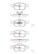 Carica l'immagine nel visualizzatore di Gallery, Pastiglie freni Race Performance - Mini Mini Cabrio (R52) 2004-2009 / Mini Mini Hatch (1st Gen) (R50) 2001-2006 / Mini Mini Hatch (1st Gen) (R53) 2001-2006