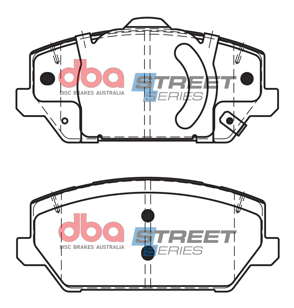 Pastiglie freni Street Series ceramico - asse anteriore - Hyundai Kona N 2021 / Hyundai i-30 N PD 2017-2021