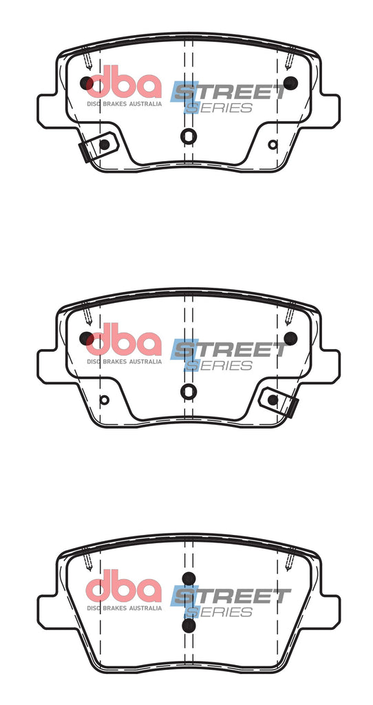 Pastiglie freni Street Series ceramico - asse posteriore - Hyundai Kona N 2021 / Hyundai i-30 N PD 2017-2021