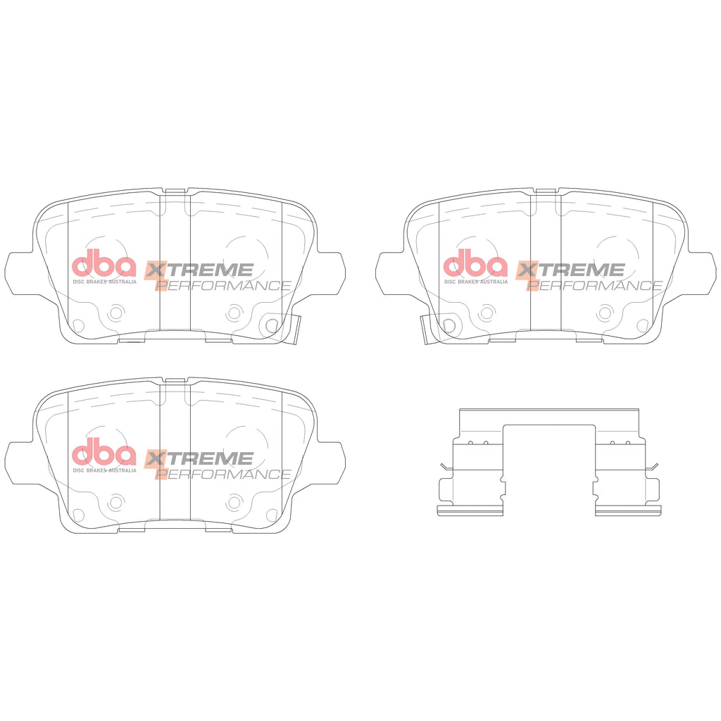 Pastiglie freni Xtreme Performance - pastiglia 16.0 mm - asse posteriore - DB15019XP
