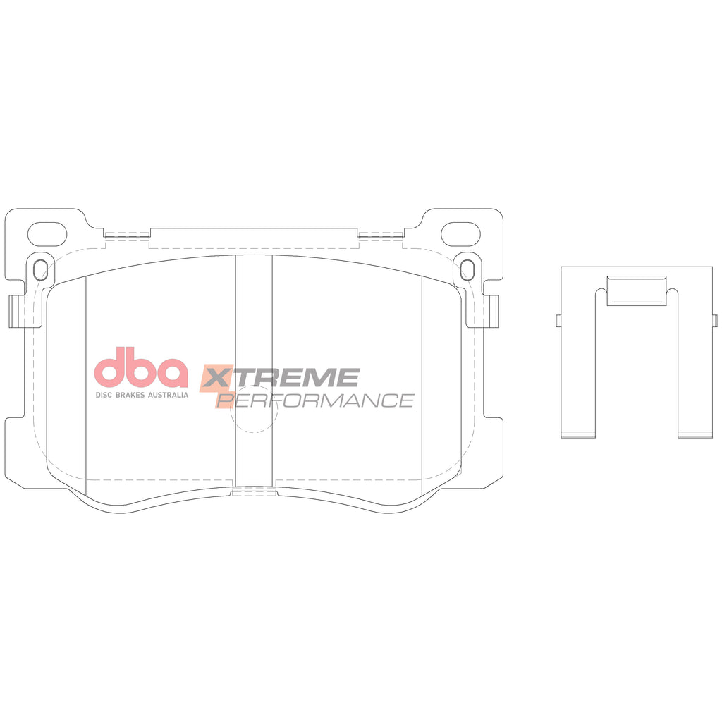 Pastiglie freni Xtreme Performance - asse anteriore - Hyundai Genesis Coupé 2008-2016 / Hyundai Genesis DH 2014-2016