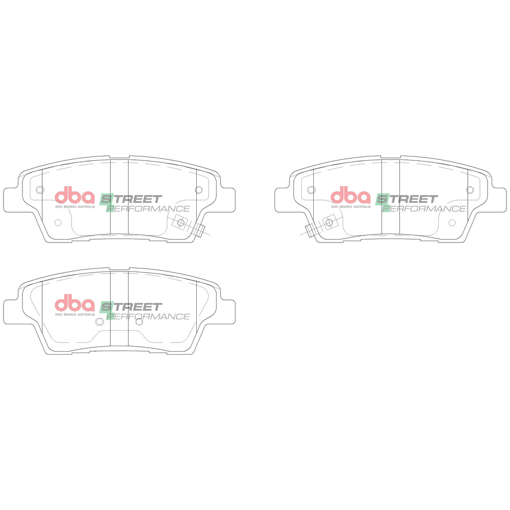 Pastiglie freni Street Performance - asse posteriore - Hyundai Equus 2009-2016 / Hyundai Genesis BH 2008-2014 / Hyundai Genesis Coupé 2008-2016 / Hyundai Genesis DH 2014-2016 (+4 modelli)