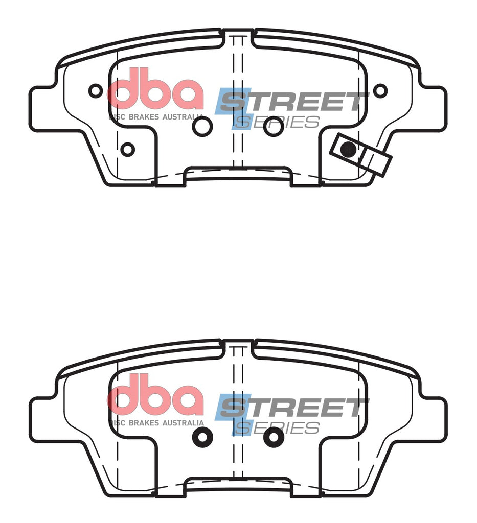 Pastiglie freni Street Series ceramico - asse posteriore - Hyundai Equus 2009-2016 / Hyundai Genesis BH 2008-2014 / Hyundai Genesis Coupé 2008-2016 / Hyundai Genesis DH 2014-2016 (+4 modelli)