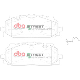 Pastiglie freni Street Performance - asse anteriore - Audi A6 quattro Avant C8 2018 / Audi A6 quattro C8 2018 / Audi A7 quattro 4G9 2018 / Audi A8 quattro D5 2017-2019 / Audi E-TRON (GEN) 2018-2021 (+18 modelli)