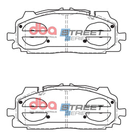 Pastiglie freni Street Series ceramico - asse anteriore - Audi A6 quattro Avant C8 2018 / Audi A6 quattro C8 2018 / Audi A7 quattro 4G9 2018 / Audi A8 quattro D5 2017-2019 / Audi E-TRON (GEN) 2018-2021 (+18 modelli)