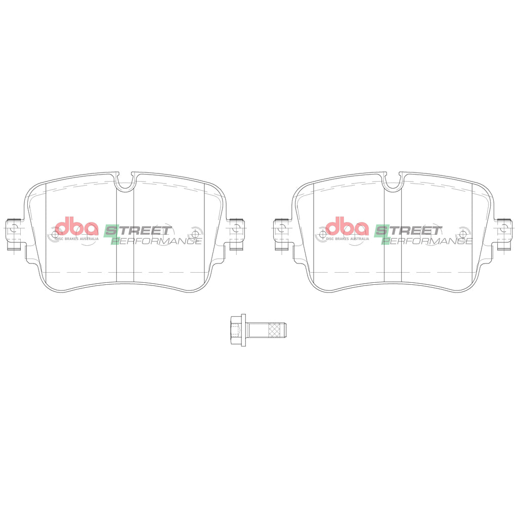 Kit dischi e pastiglie Street Performance T2 scanalato - Audi E-TRON (GEN) 2018-2021 / Audi E-TRON Sportback (GEA) 2019-2021 / Audi Q7 4M 2015-2020 / Audi Q8 2018 / Audi SQ7 4M 2016