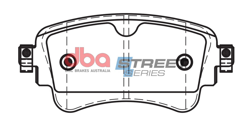 Pastiglie freni Street Series ceramico - asse posteriore - Audi A4 Allroad quattro Mk2 2016 / Audi A4 B9 2015 / Audi A4 quattro B9 2015 / Audi A5 B9 2016-2017 / Audi A5 Cabrio B9 2017 (+13 modelli)