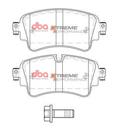 Pastiglie freni Xtreme Performance - asse posteriore - Audi A4 Allroad quattro Mk2 2016 / Audi A4 B9 2015 / Audi A4 quattro B9 2015 / Audi A5 B9 2016-2017 / Audi A5 Cabrio B9 2017 (+13 modelli)