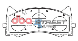 Pastiglie freni Street Series ceramico - asse anteriore - Mercedes-Benz AMG GT 2014 / Mercedes-Benz AMG GT 4 Door Coupé 43 AMG 2018 / Mercedes-Benz AMG GT 4 Door Coupé 43 AMG 4Matic 2018 (+6 modelli)