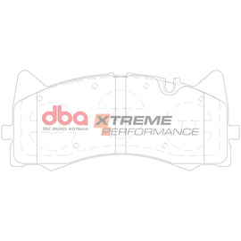 Pastiglie freni Xtreme Performance - asse anteriore - Mercedes-Benz AMG GT 2014 / Mercedes-Benz AMG GT 4 Door Coupé 43 AMG 2018 / Mercedes-Benz AMG GT 4 Door Coupé 43 AMG 4Matic 2018 (+6 modelli)
