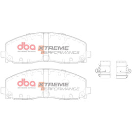 Pastiglie freni Xtreme Performance - asse anteriore - Chrysler Grand Voyager 2011-2016 / Fiat Freemont 2011-2016 / Jeep Gladiator 2018 / Jeep Wrangler (JL) 2018 / Lancia Voyager 2011-2016