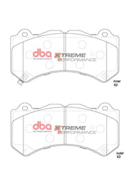 Pastiglie freni Xtreme Performance - asse anteriore - Dodge Durango SRT Hellcat 2021 / Jeep Grand Cherokee 2018