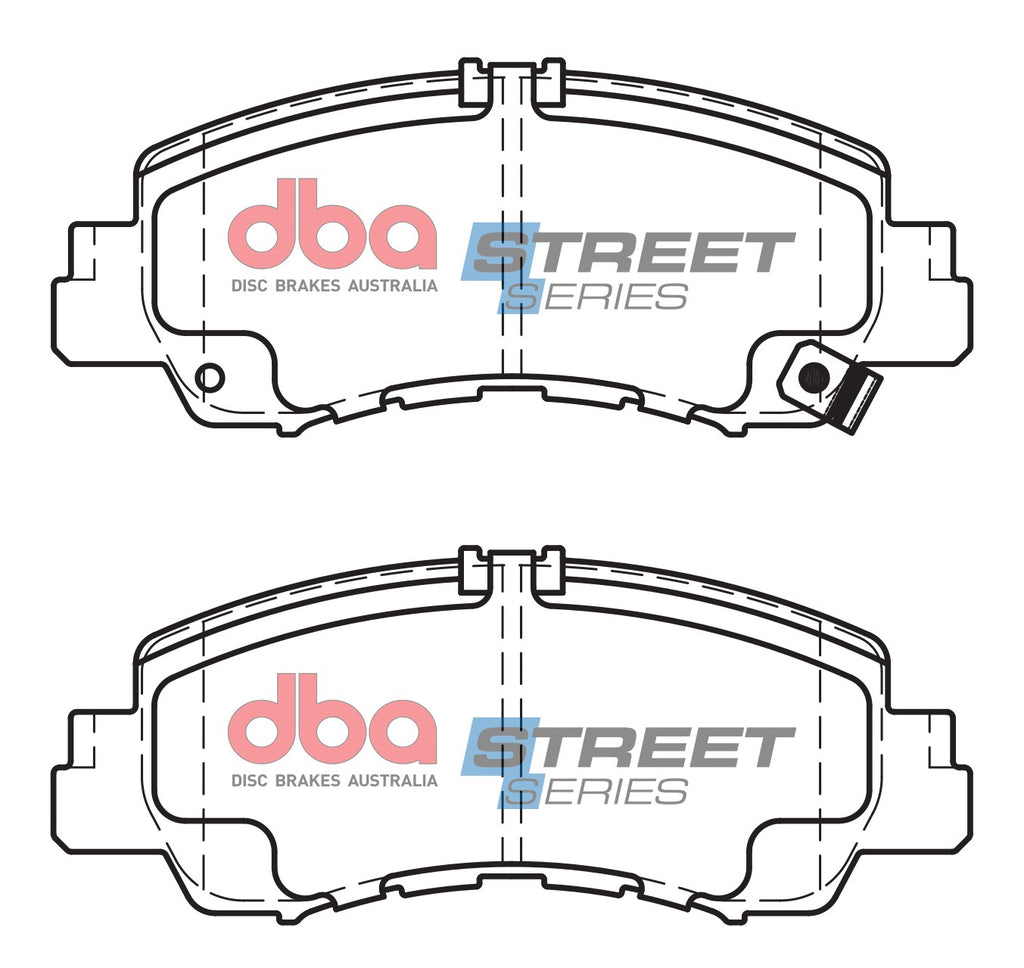 Pastiglie freni Street Series ceramico - pastiglia 15.9 mm - asse anteriore - DB15048SS