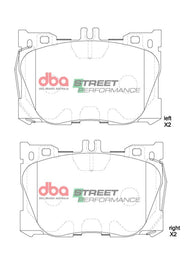 Pastiglie freni Street Performance - asse anteriore - Mercedes-Benz C-Class (W205) C43 AMG 2016-2018 / Mercedes-Benz C-Class Cabrio (A205) C43 AMG 2016-2018 (+51 modelli)