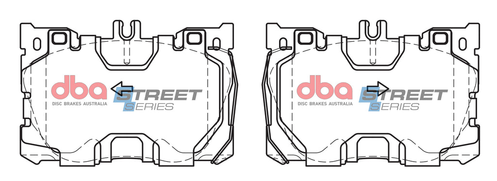 Pastiglie freni Street Series ceramico - asse anteriore - Mercedes-Benz C-Class (W205) C43 AMG 2016-2018 / Mercedes-Benz C-Class Cabrio (A205) C43 AMG 2016-2018 (+51 modelli)