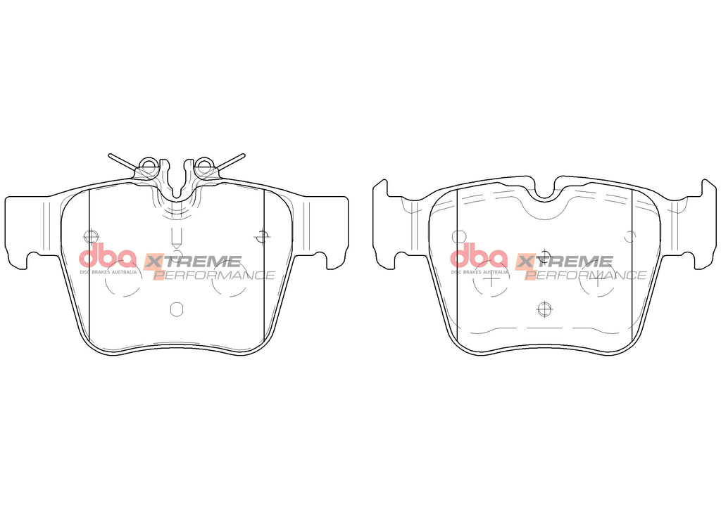 Pastiglie freni Xtreme Performance - asse posteriore - Mercedes-Benz C-Class (W205) C43 AMG 2016-2018 / Mercedes-Benz C-Class Cabrio (A205) C43 AMG 2015-2018 (+12 modelli)