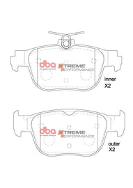Kit dischi e pastiglie Xtreme Performance T3 scanalato - Audi A3 8Y 2020-2023 / Audi A3 quattro 8Y 2020-2023 / Cupra Formentor 2020-2023 / Cupra Leon 2022-2023 / Volkswagen Golf (Mk8) 2019-2022