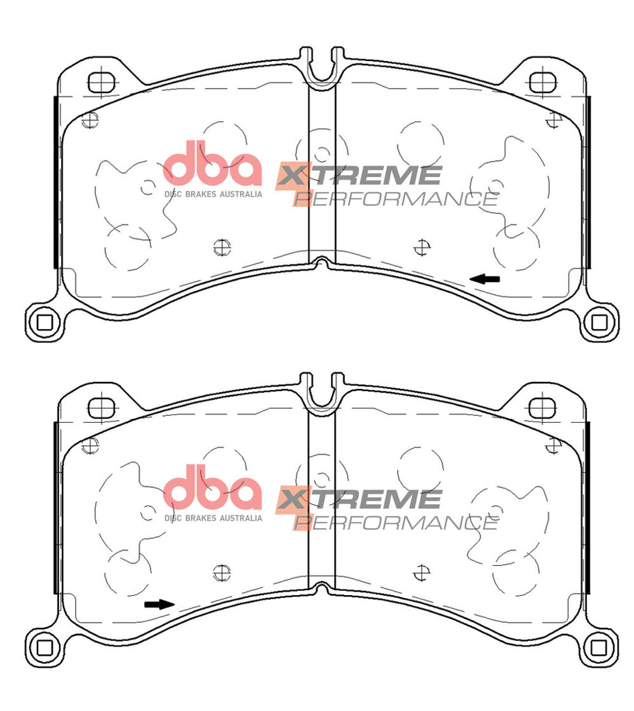 Pastiglie freni Xtreme Performance - asse anteriore - Audi E-TRON (GEN) 2018-2021 / Audi E-TRON Sportback (GEA) 2019-2021