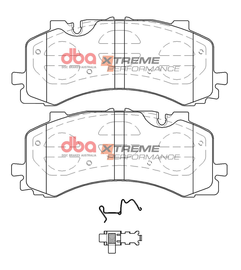 Pastiglie freni Xtreme Performance - asse anteriore - Audi Q7 4M 2015-2020 / Audi Q8 2018 / Audi SQ7 4M 2016 / Audi SQ8 2019-2024 / Volkswagen Touareg (3rd Gen) 2018 (+1 modelli)
