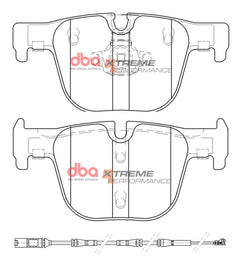 Pastiglie freni Xtreme Performance - asse posteriore - BMW Serie 3 (F30) 330 2012-2019 / BMW Serie 3 (F30) 335 2012-2019 / BMW Serie 3 (F30) 340 2015-2019 / BMW Serie 3 (F30) ActiveHybrid 3 2012-2015 (+32 modelli)