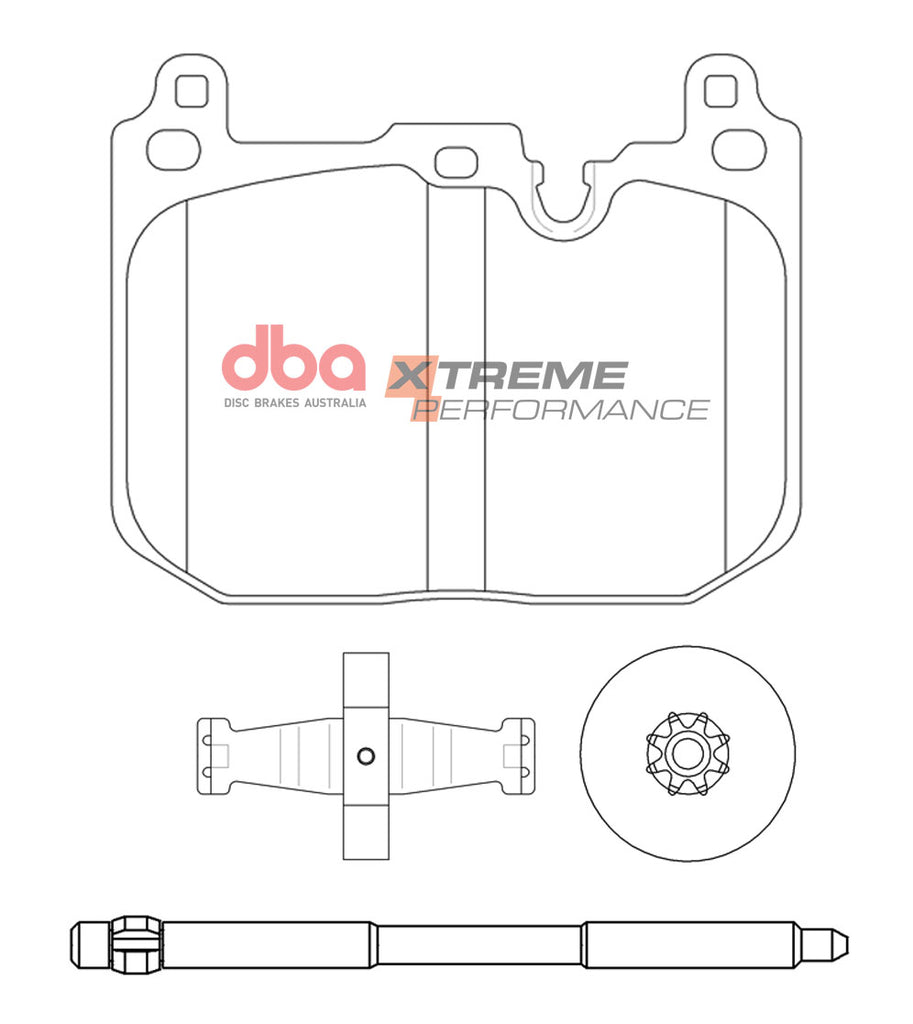 Pastiglie freni Xtreme Performance - asse anteriore - BMW Serie 1 (F40) 116 2019 / BMW Serie 1 (F40) 118 2019 / BMW Serie 1 (F40) 120 2019 / BMW Serie 1 (xDrive F40) 120 2019 (+5 modelli)