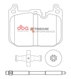 Pastiglie freni Xtreme Performance - asse anteriore - BMW Serie 1 (F40) 116 2019 / BMW Serie 1 (F40) 118 2019 / BMW Serie 1 (F40) 120 2019 / BMW Serie 1 (xDrive F40) 120 2019 (+5 modelli)