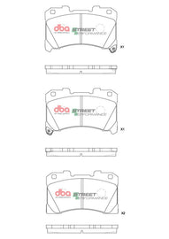 Pastiglie freni Street Performance - asse anteriore - Toyota Corolla GR 2023 / Toyota Yaris GR 2020