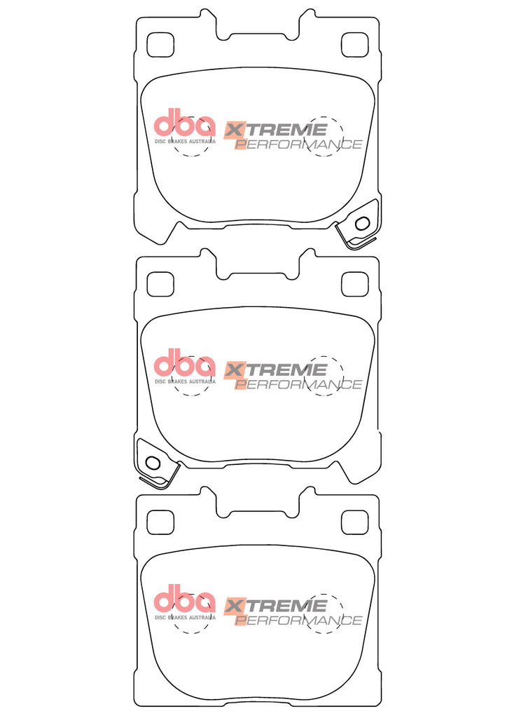Pastiglie freni Xtreme Performance - asse posteriore - Toyota Corolla GR 2023 / Toyota Yaris GR 2020