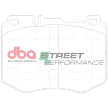 Carica l'immagine nel visualizzatore di Gallery, Pastiglie freni Street Performance - asse anteriore - Mercedes-Benz C-Class (W205) C250 2014 / Mercedes-Benz C-Class (W205) C250 TD 2014 / Mercedes-Benz C-Class (W205) C250 TD 4Matic 2014 (+37 modelli)
