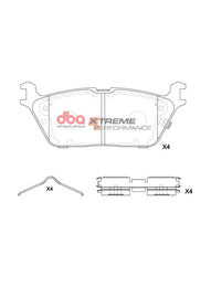 Pastiglie freni Xtreme Performance - asse posteriore - Dodge Ram Pick-Up 1500 2019 / Ram Trucks 1500 2019