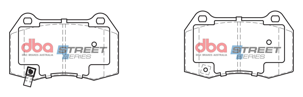 Pastiglie freni Street Series ceramico - asse anteriore - Honda Integra (Not UK) DC5 2001-2006 / Nissan 350Z MK1 Z33 2003-2009 / Nissan Skyline (R32) 5 Spec 1992-1995 / Nissan Skyline (R33) 1995-1998 (+3 modelli)