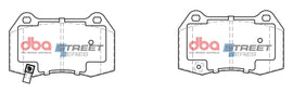 Pastiglie freni Street Series ceramico - asse anteriore - Honda Integra (Not UK) DC5 2001-2006 / Nissan 350Z MK1 Z33 2003-2009 / Nissan Skyline (R32) 5 Spec 1992-1995 / Nissan Skyline (R33) 1995-1998 (+3 modelli)