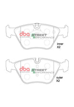 Carica l'immagine nel visualizzatore di Gallery, Pastiglie freni Street Performance - asse anteriore - BMW Serie 3 (E46) 330 1999-2007 / BMW X3 (E83) 2003-2010 / BMW Z4 E85 2006-2009 / BMW Z4 E86 2006-2008 / MG 6 2013-2016 / MG ZT 2001-2005 (+2 modelli)