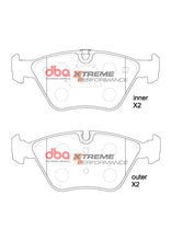 Carica l'immagine nel visualizzatore di Gallery, Pastiglie freni Xtreme Performance - asse anteriore - BMW Serie 3 (E46) 330 1999-2007 / BMW X3 (E83) 2003-2010 / BMW Z4 E85 2006-2009 / BMW Z4 E86 2006-2008 / MG 6 2013-2016 / MG ZT 2001-2005 (+2 modelli)