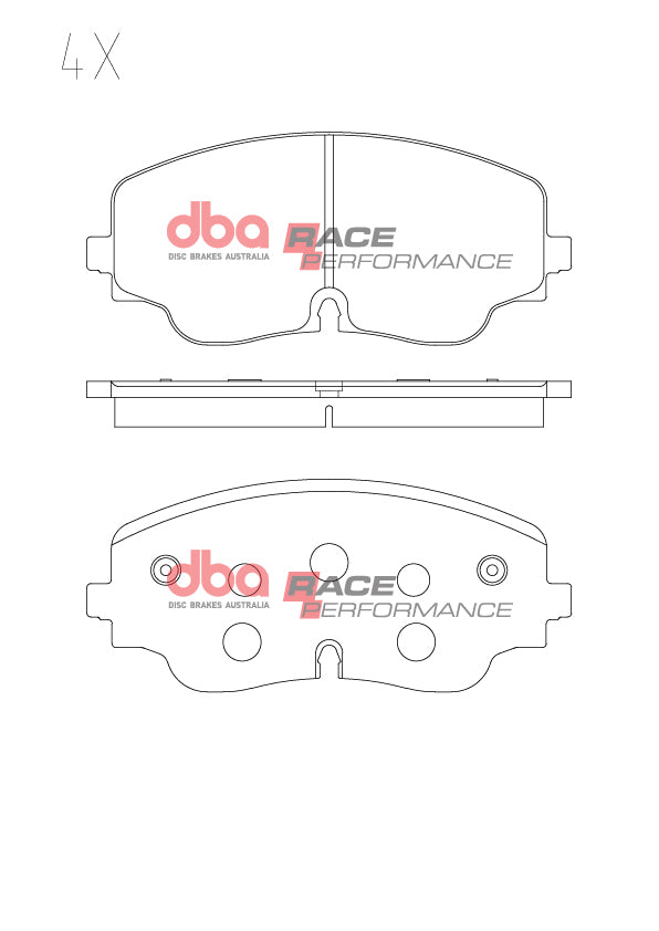 Pastiglie freni Race Performance - Audi S3 8Y 2020 / Cupra Formentor 2024 / Cupra Leon 2022 / Volkswagen Golf (Mk8) 2020