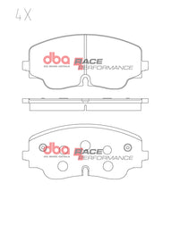 Pastiglie freni Race Performance - Audi S3 8Y 2020 / Cupra Formentor 2024 / Cupra Leon 2022 / Volkswagen Golf (Mk8) 2020