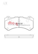 Carica l'immagine nel visualizzatore di Gallery, Pastiglie freni Race Performance - pastiglia 18,5 mm - asse anteriore - DB15287RP