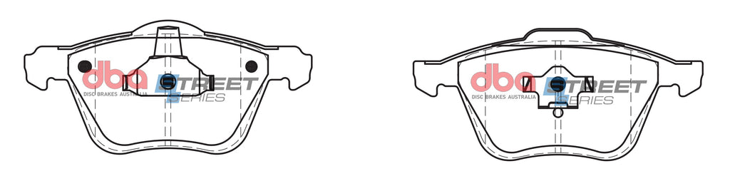 Pastiglie freni Street Series Semi metallic - asse anteriore - Volvo S60 (Mk1) 2000-2010 / Volvo S60 (Mk1) T5 2000-2007 / Volvo S80 (Mk1) 1998-2006 / Volvo S80 (Mk1) T6 1998-2006 / Volvo V70 (Mk2) 2000-2007 (+2 modelli)