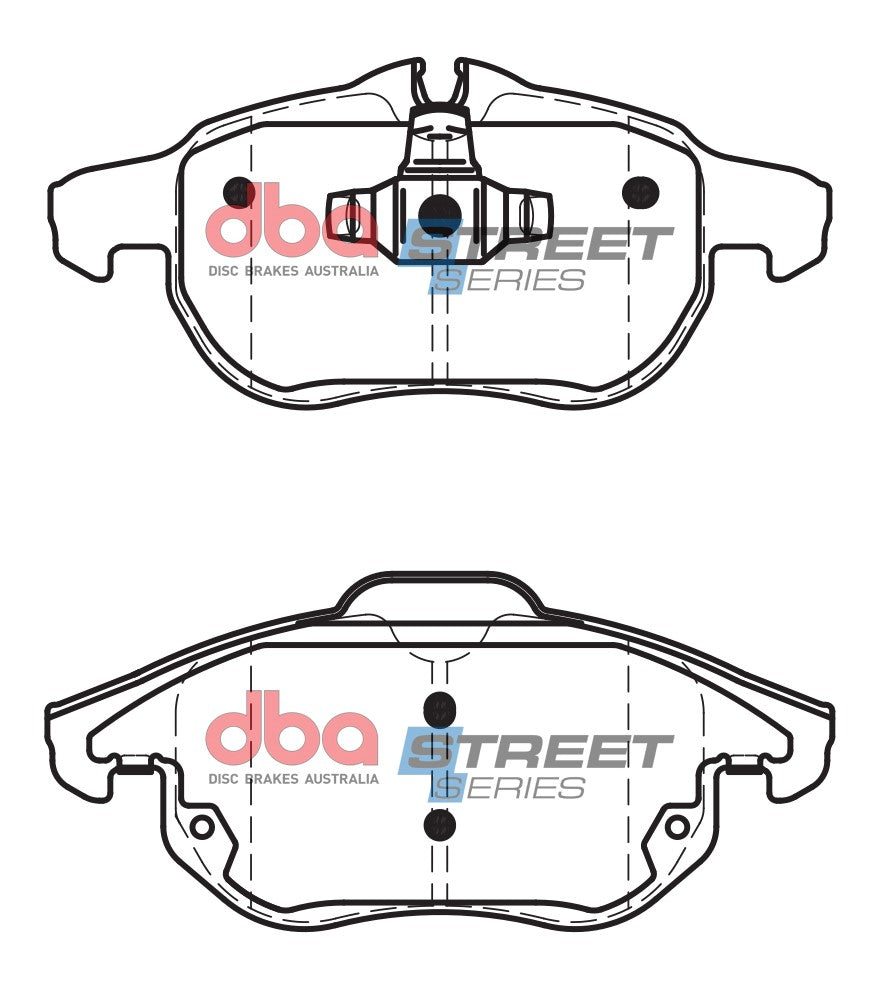 Pastiglie freni Street Series ceramico - asse anteriore - Cadillac BLS 2006-2010 / Fiat Croma (Mk2) 2005-2011 / Holden Vectra ZC 2003-2006 / Opel Astra (H) OPC 2004-2010 (+11 modelli)