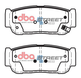 Pastiglie freni Street Series ceramico - asse posteriore - Ssangyong Rexton 2006-2017 / Ssangyong Rexton W 2014-2016 / Ssangyong Rodius 2005-2015 / Ssangyong Turismo 2013-2020