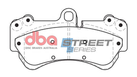 Pastiglie freni Street Series Semi metallic - asse anteriore - Porsche Cayenne (9PA) 2004-2010 / Volkswagen Touareg (1st Gen) 2002-2010 / Wiesmann MF5 2008-2014